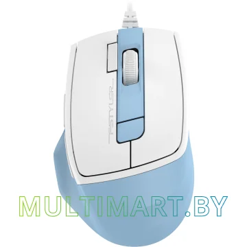 Мышь A4Tech Fstyler FM45S Air (голубой/белый)